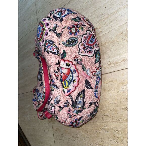 Vera Bradley Glenna Satchel Bag in "Stitched Flowers" Pattern - Picture 9 of 9